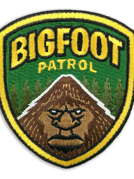 Bigfoot Patrol Embroidered Patch