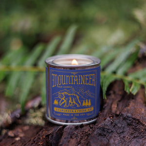 Mountaineer Field Candle | Evergreen & Cypress Candle | Good and Well Supply Co.