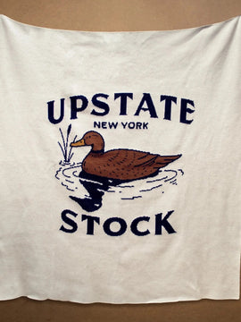 Fireside Duck Blanket | Upstate Stock | Lightweight | Oversized throws | Camp Blanket