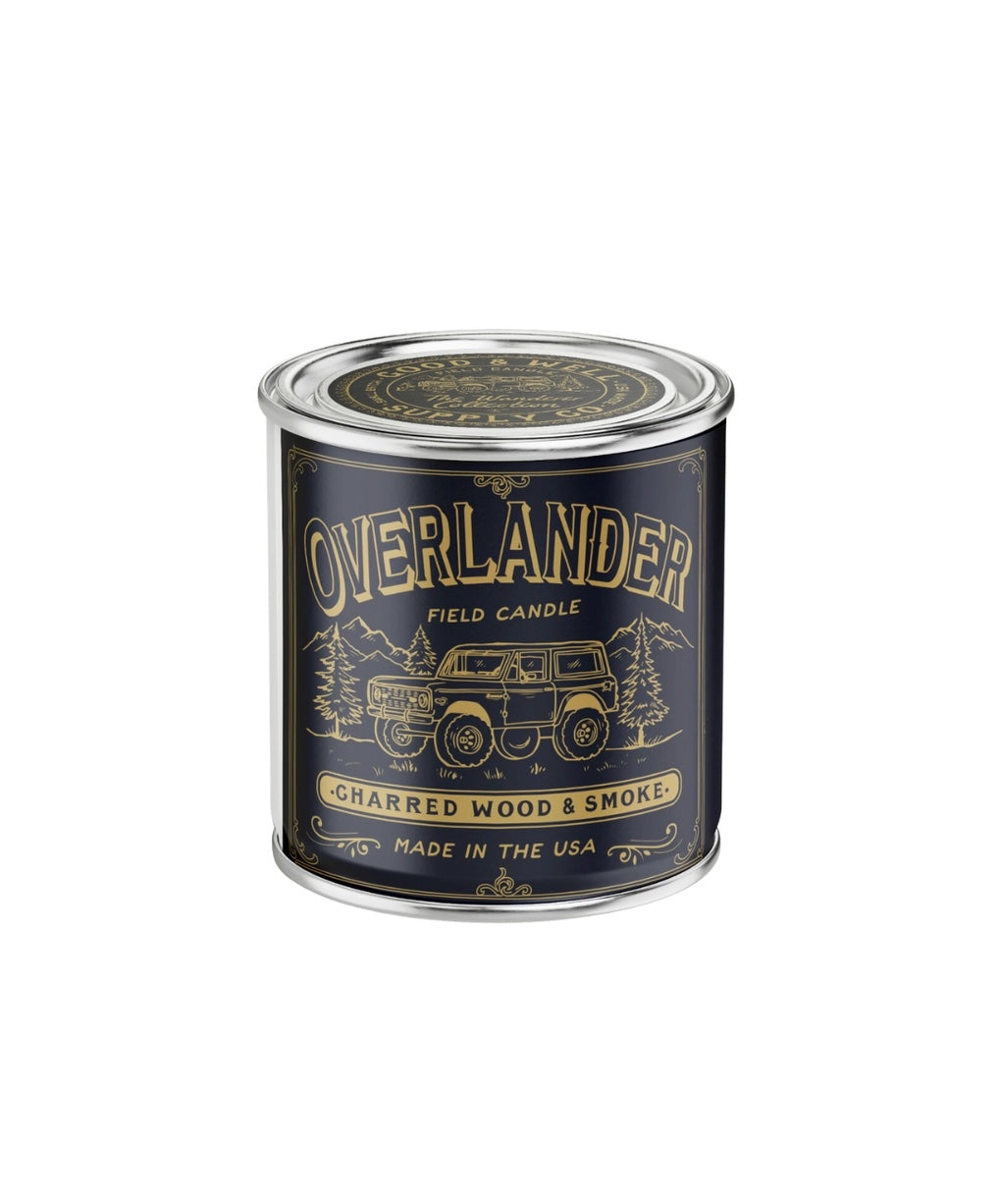 Overlander Candle | Evergreen & Cypress Candle | Good and Well Supply Co.