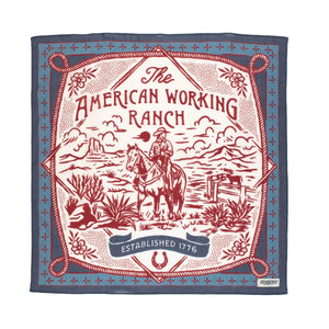 American Working Ranch Bandana  | Sendero Provisions Co | 100% Japanese organic cotton