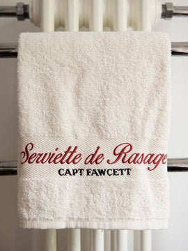 Luxurious Shave Towel by Captain Fawcett