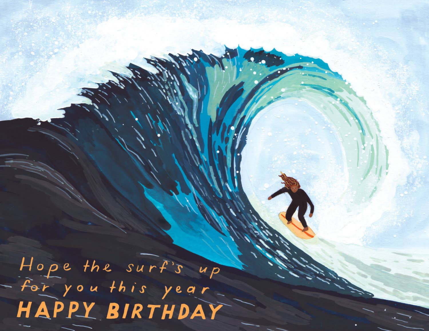 Surf's Up Birthday Card - Harold&Charles