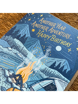 Campfire Birthday Card by Noteworthy Paper & Press
