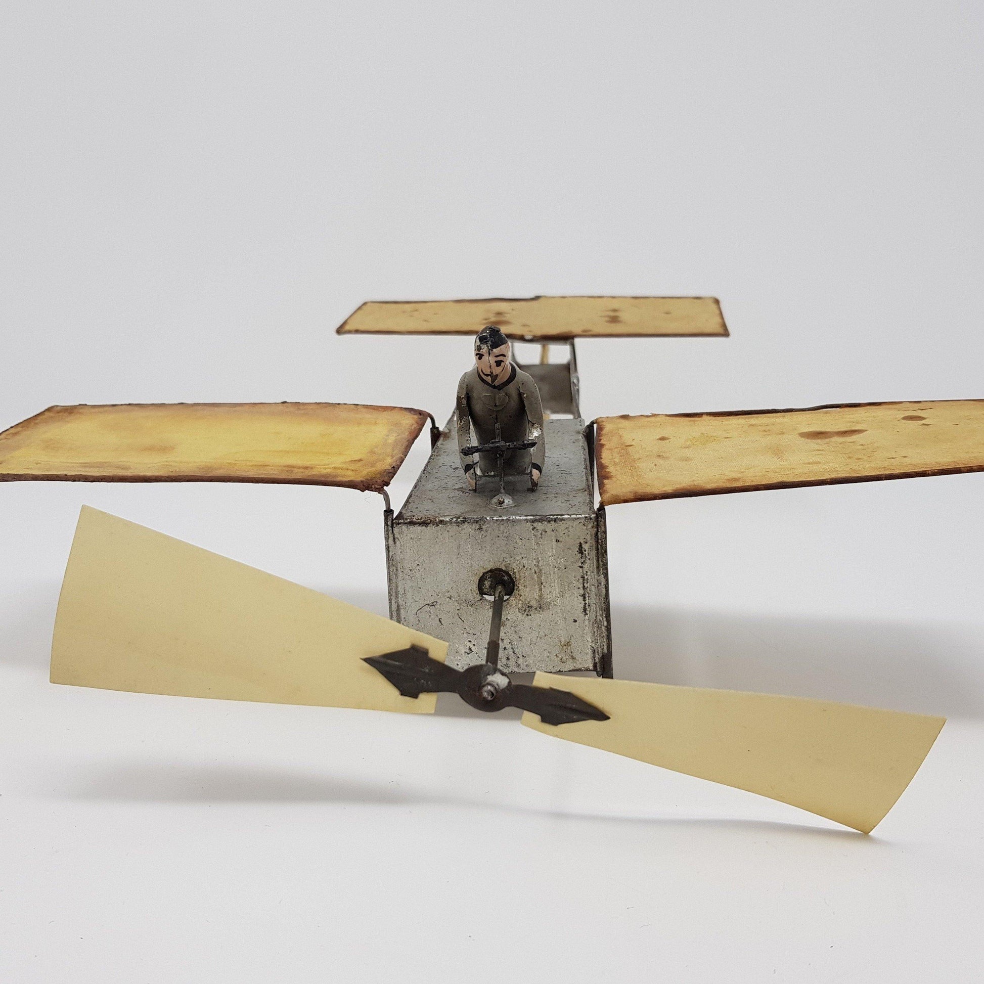 Ernst Plank antique aeroplane model