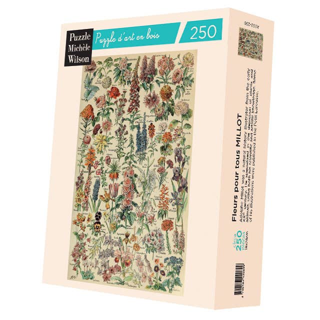 Flowers For All  Hand-cut Art Wooden Jigsaw Puzzle - Harold&Charles