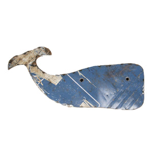 Large Metal Whale Ornament | Batela Giftware