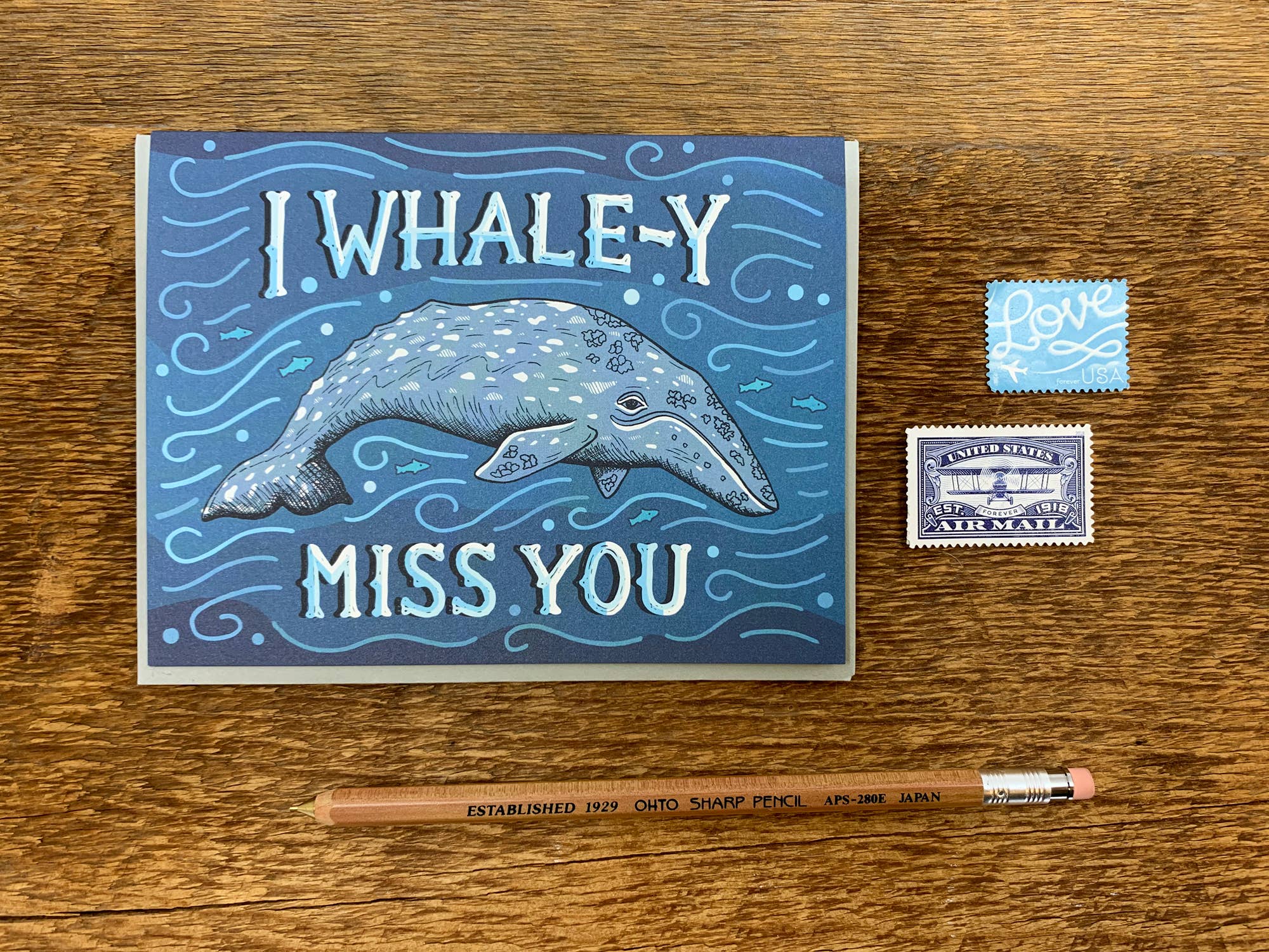 Whaley Miss You Card by Noteworthy Paper & Press - Harold&Charles