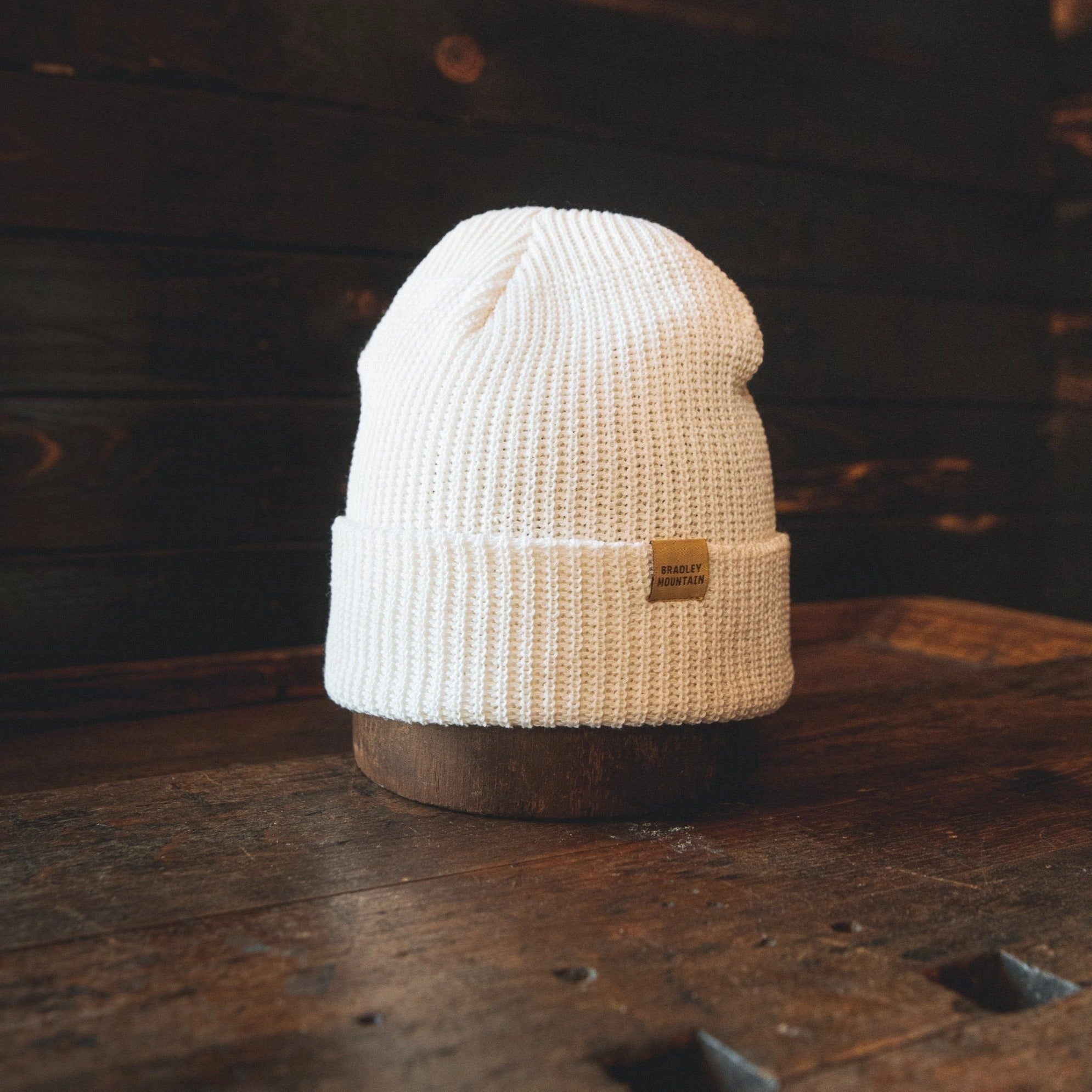Bradley Mountain Watch Cap | Cotton | Winter White