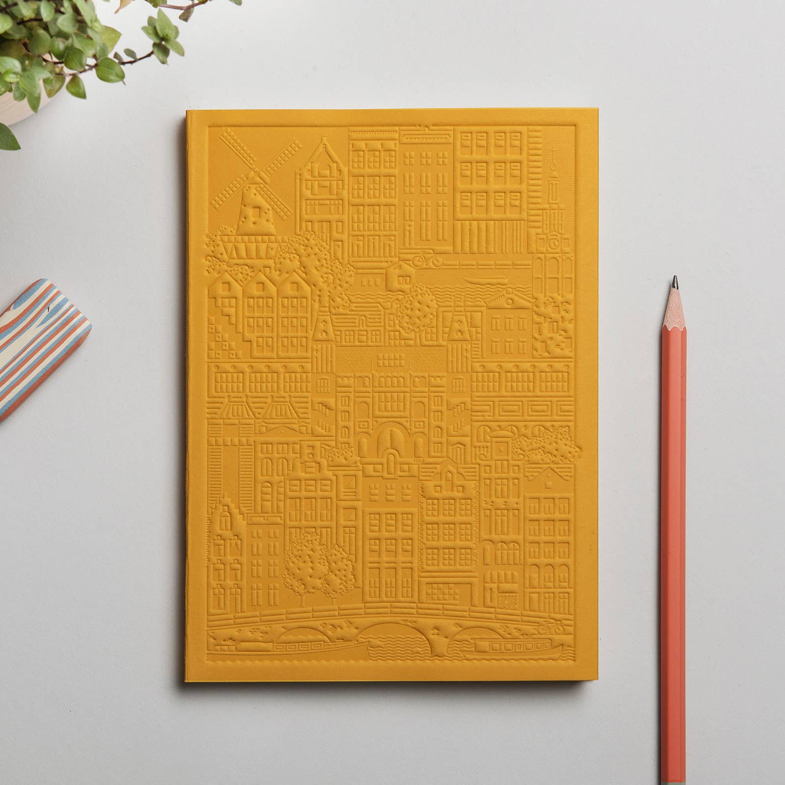 The Amsterdam Notebook Yellow - Harold&Charles