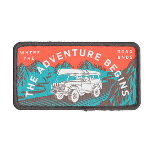 Where The Road Ends Patch Sendero Provisions - Harold&Charles