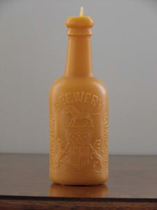 Alnwick Brewery Company Beeswax Candle by Askews Candle - Harold&Charles