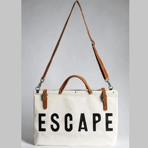 ESCAPE Canvas Bag with shoulder strap | Forestbound bags