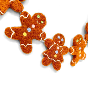 Gingerbread Kids Needle Felting Kit