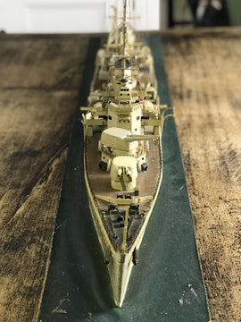 Battleship Display Model