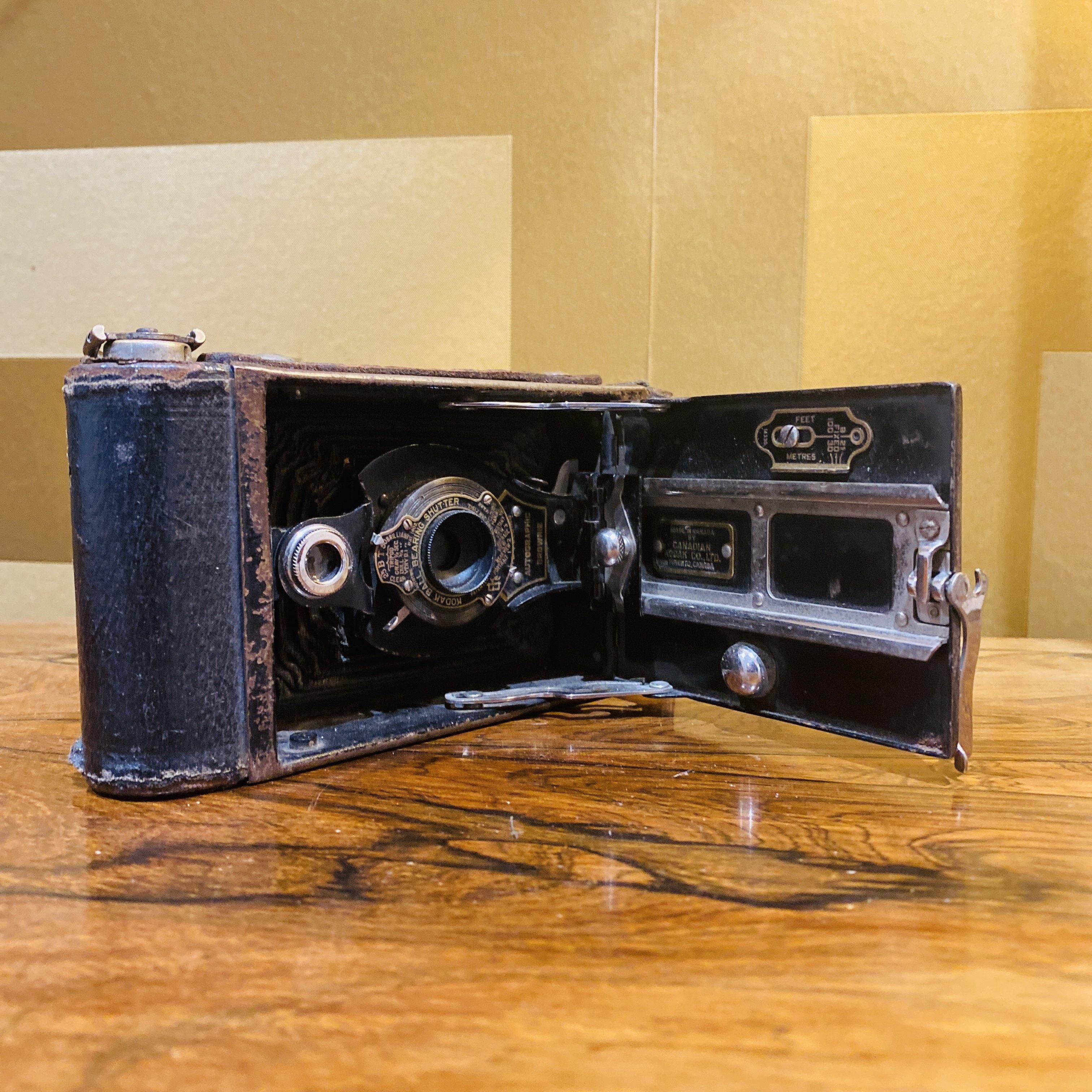 Kodak Autographic Brownie No.2 Vintage Folding Camera