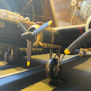 Vintage WWII Electric Bomber Model
