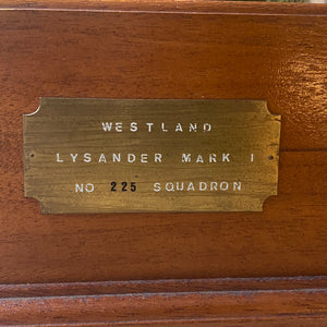 Westland Lysander Mark I Squadron 225 Model