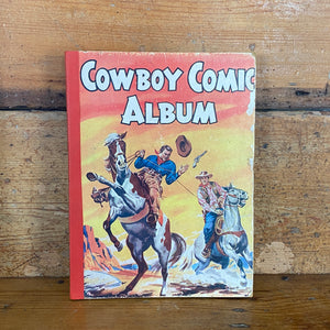 Vintage Cowboy Comic Album by Walt Howarth