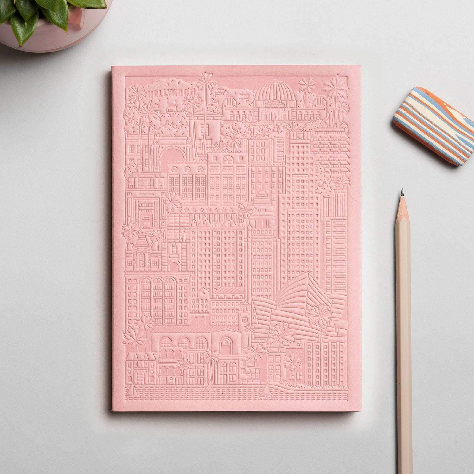 The Los Angeles Notebook Pink