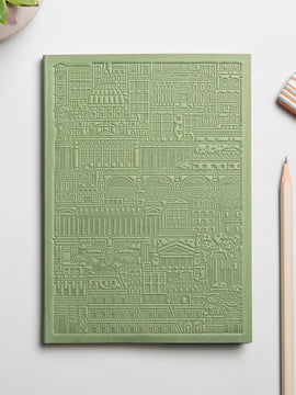 The Rome Notebook Green