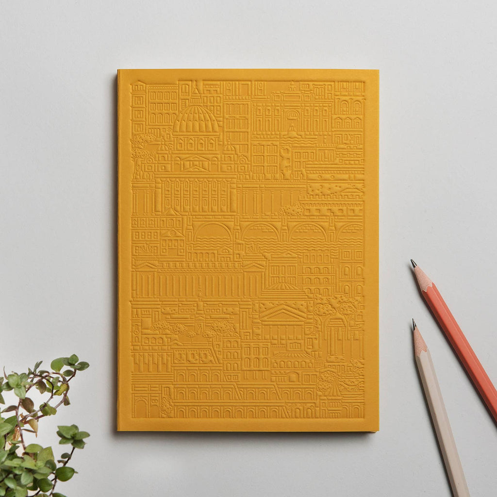 The Rome Notebook Yellow - Harold&Charles