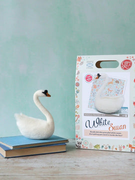 White Swan Needle Felting Kit