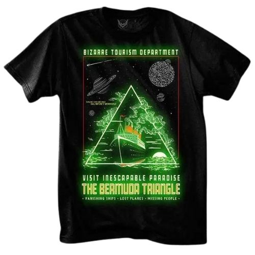 Bermuda Triangle Unisex T-Shirt - Glow in the Dark