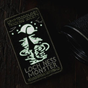 Loch Ness Monster Patch - Cryptozoology Tracking Society - Glow in the Dark - Harold&Charles