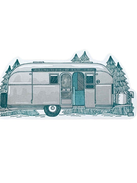 Silver Camper Postcard by Noteworthy Paper & Press