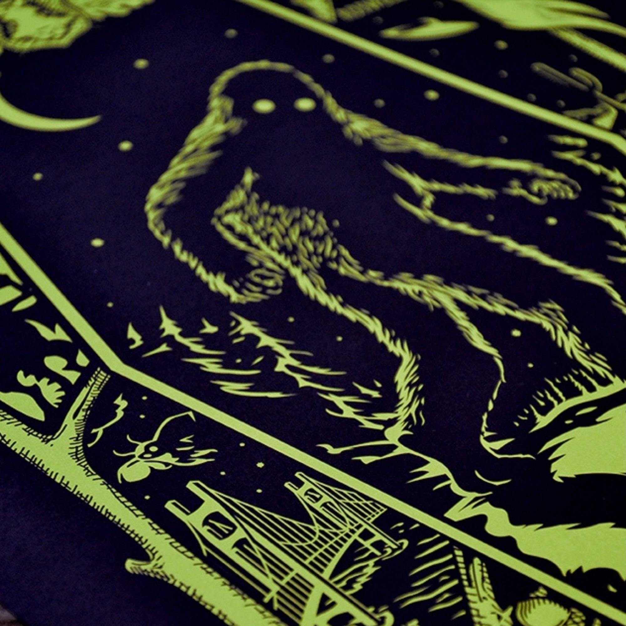 Cryptozoology - Glow in the Dark Poster - Harold&Charles