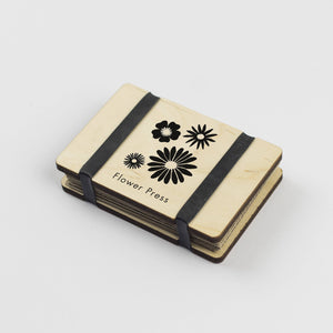 Wooden Pocket Flower Press - Silhouette - Harold&Charles