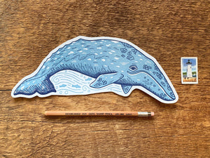 Grey Whale Postcard by Noteworthy Paper & Press - Harold&Charles