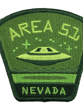 Area 51, Nevada UFO Travel Patch