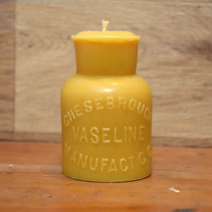 Vaseline Chesebrough Manufacturing Beeswax Candle - Harold&Charles