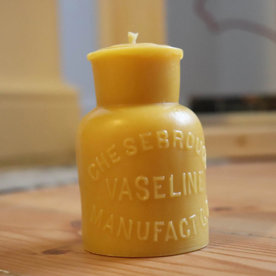 Vaseline Chesebrough Manufacturing Beeswax Candle - Harold&Charles