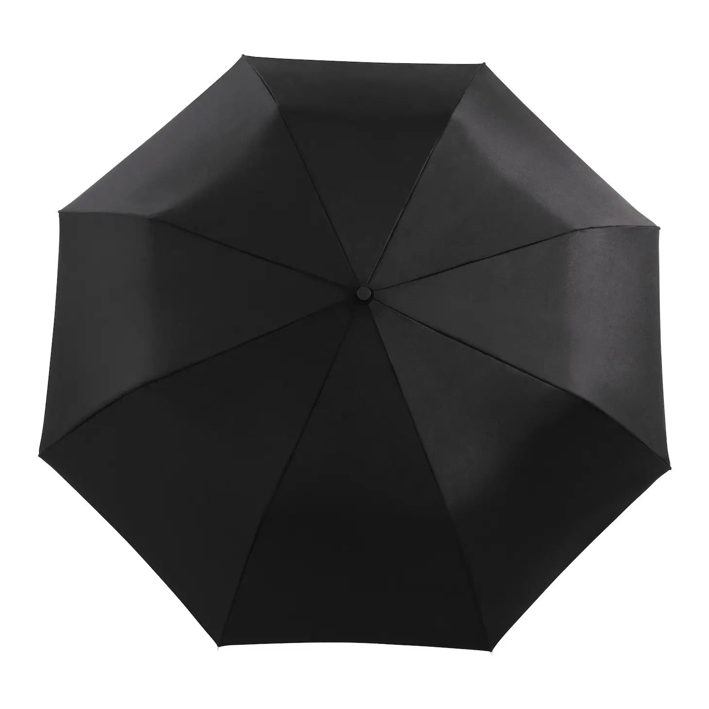 Black Compact Eco-Friendly Wind Resistant Umbrella by Original Duckhead