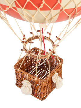 Royal Aero Hot Air Balloon - Large - Red Check by Authentic Models
