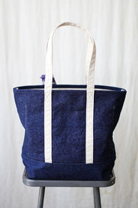 Reclaimed Denim Market Tote Forestbound Bags - Harold&Charles