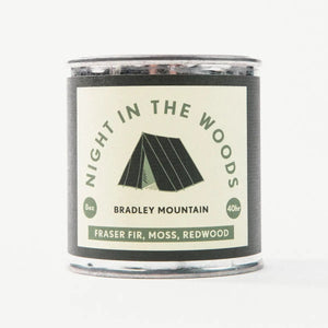 Bradley Mountain Night In The Woods Candle