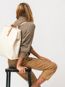 Utility Backpack in Natural Forestbound Bags