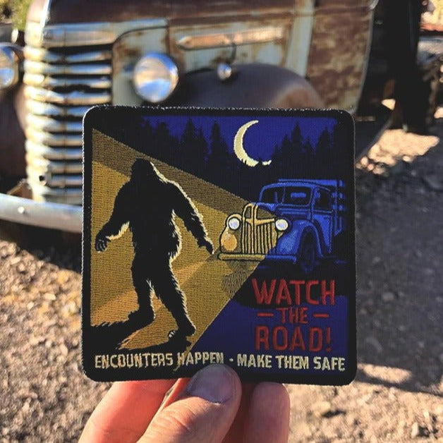 Safe Encounters™ - Road Safety Patch - Cryptozoology Tracking Society