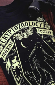 Cryptozoology Tracking Society Unisex Tee - Glow in the Dark T-Shirt